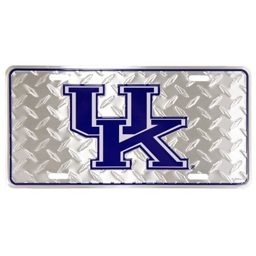 Kentucky Wildcats NCAA "Diamond" License Plate